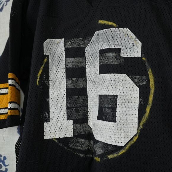 Vintage Pittsburgh Steelers NFL Ravens Knit Jersey #16 Mens M - Picture 4 of 7